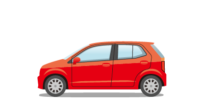 軽自動車のイラスト