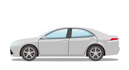 セダンのイラスト