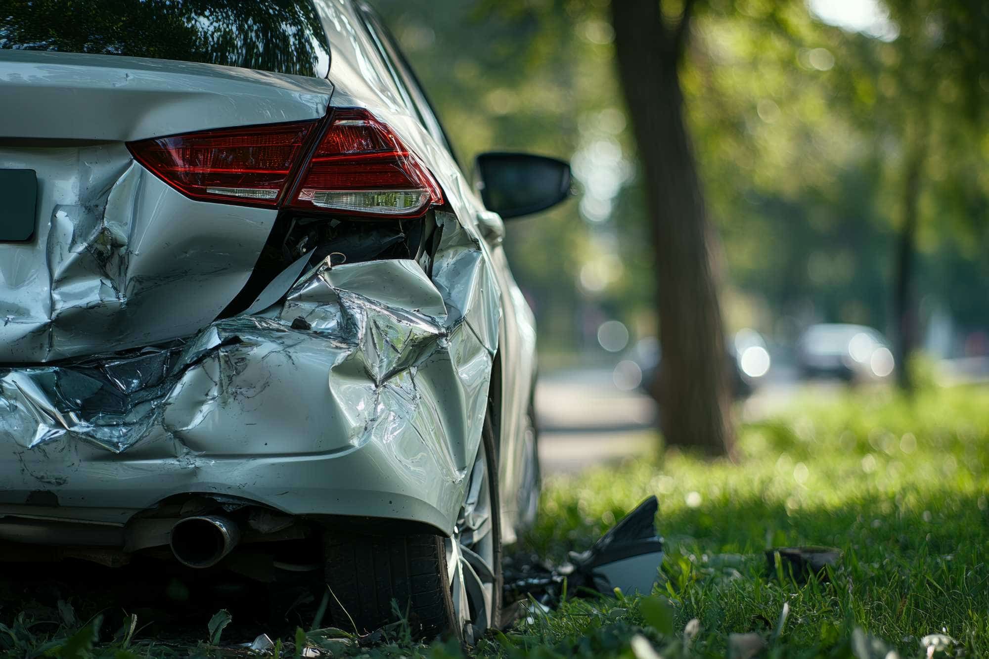 事故車・破損した車